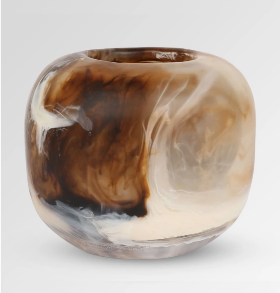 Atelier Boulder Vase Light Horn
