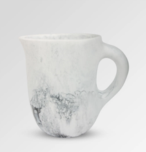 Load image into Gallery viewer, Large Rock Jug White Marble
