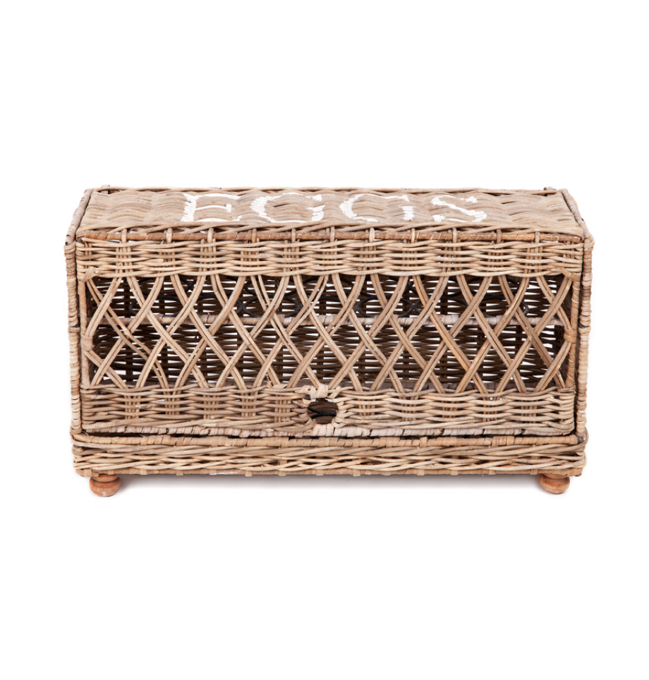 Rattan Egg Basket